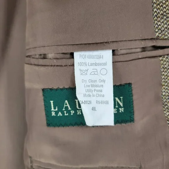Lauren Ralph Lauren Lambswool Tweed Sports Coat